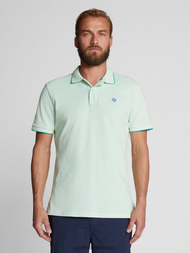 poloskjorte med trykk North Sails menn sjøvann klær H4N2FN1056