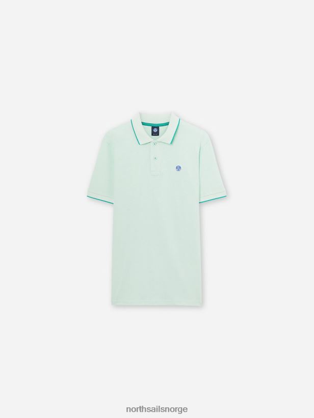 poloskjorte med trykk North Sails menn sjøvann klær H4N2FN1056