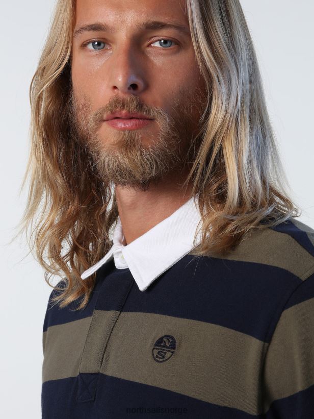stripete poloskjorte North Sails menn kombo 2 klær H4N2FN1002