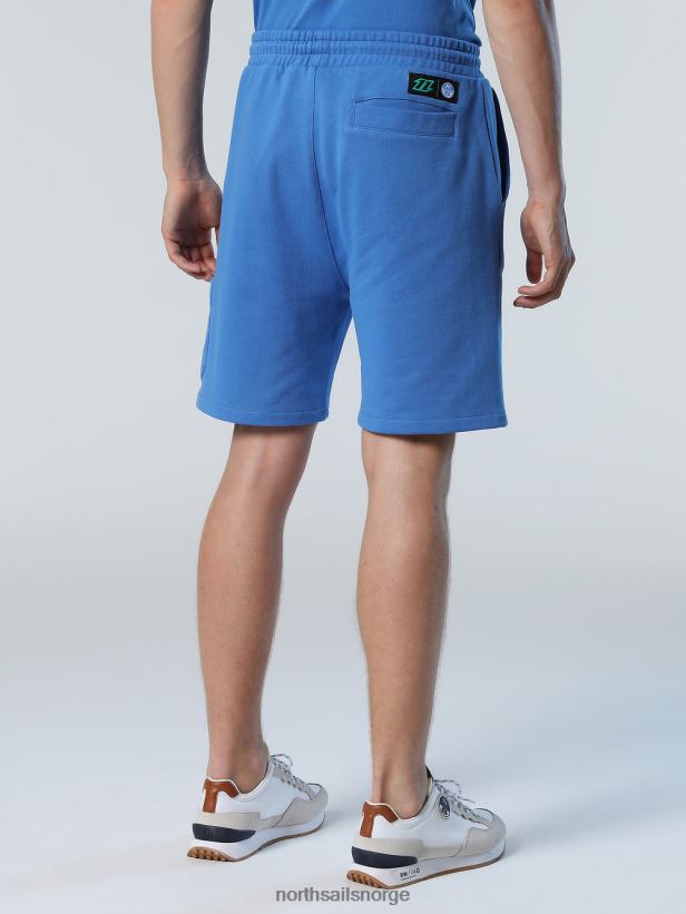 korte joggebukser North Sails menn digital blå klær H4N2FN346