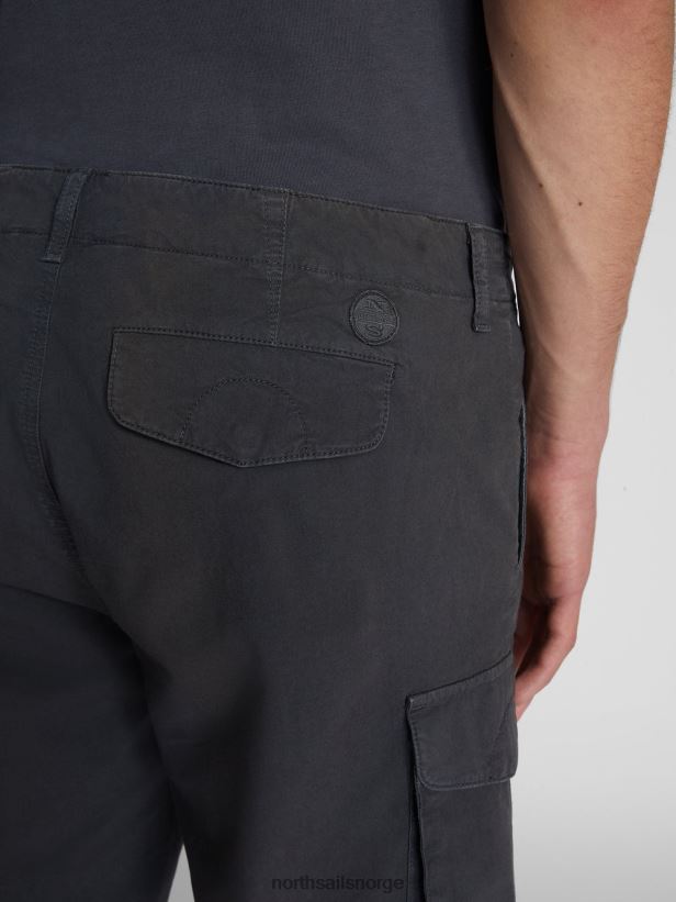 poplin cargo shorts ranger 1937 North Sails menn asfalt klær H4N2FN1171