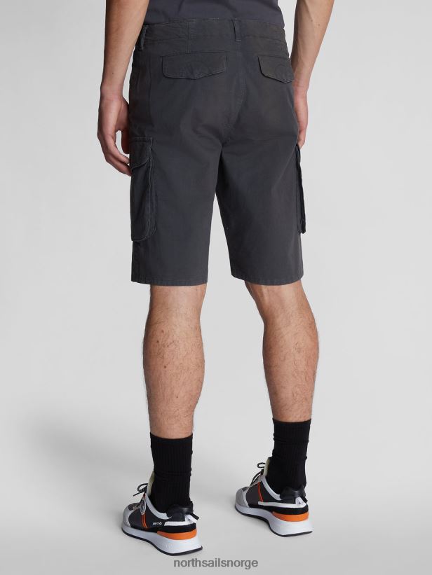 poplin cargo shorts ranger 1937 North Sails menn asfalt klær H4N2FN1171