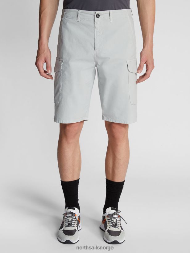 poplin cargo shorts ranger 1937 North Sails menn grå fiolett klær H4N2FN1170