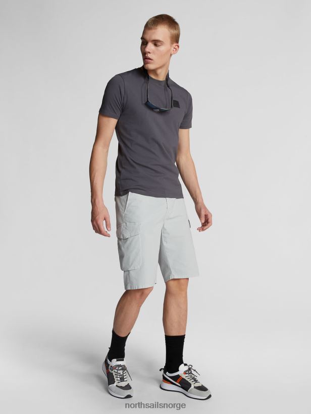 poplin cargo shorts ranger 1937 North Sails menn grå fiolett klær H4N2FN1170