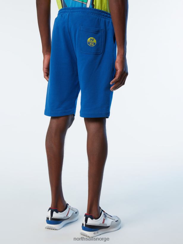 svetteshorts med logolomme North Sails menn havblått klær H4N2FN358