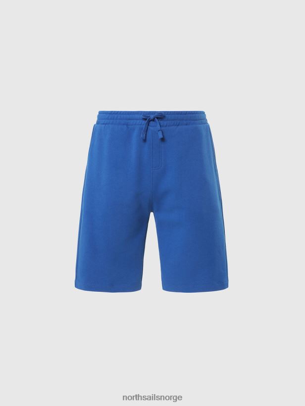 svetteshorts med logolomme North Sails menn havblått klær H4N2FN358