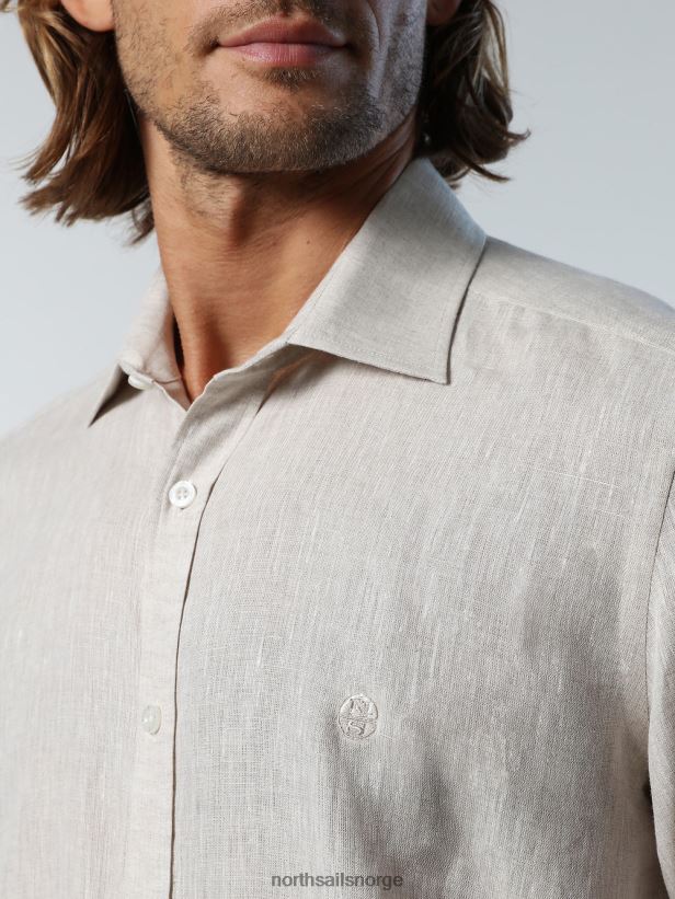 linskjorte North Sails menn due klær H4N2FN225