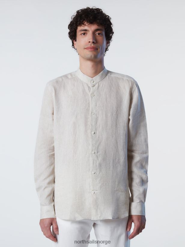 skjorte med mandarinkrage North Sails menn due klær H4N2FN234