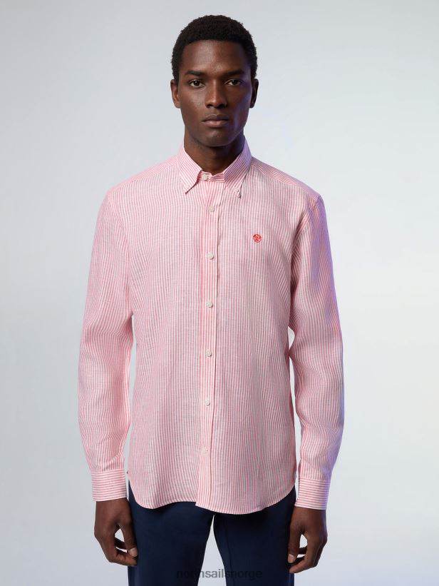 stripet linskjorte North Sails menn kombo 2 klær H4N2FN230