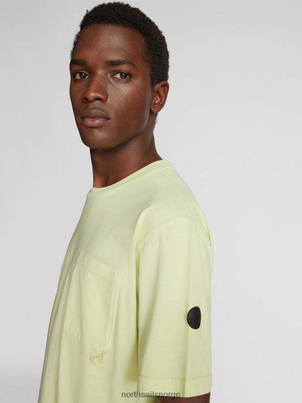 kortermet t-skjorte North Sails menn alger klær H4N2FN1100