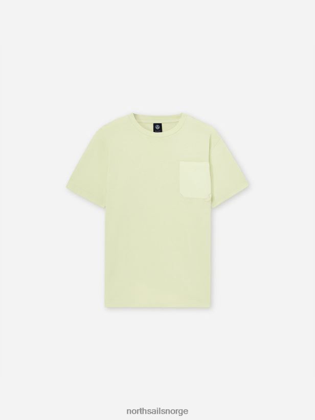 kortermet t-skjorte North Sails menn alger klær H4N2FN1100