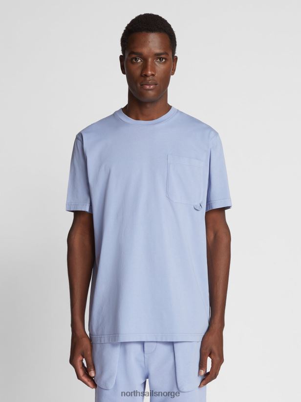 kortermet t-skjorte North Sails menn høydepunkt klær H4N2FN1098