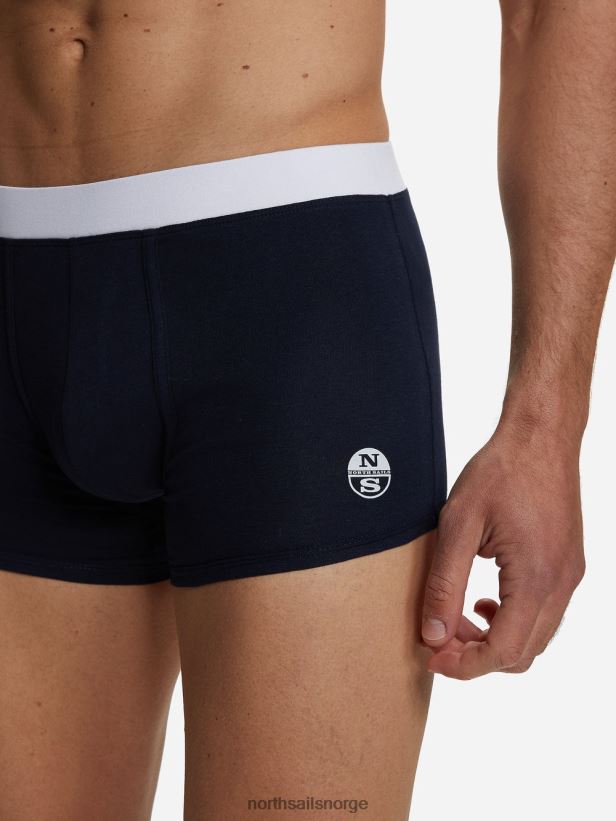bokser med kontrast midje North Sails menn kombo 2 klær H4N2FN493
