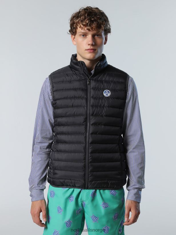 crozet vest North Sails menn asfalt klær H4N2FN49