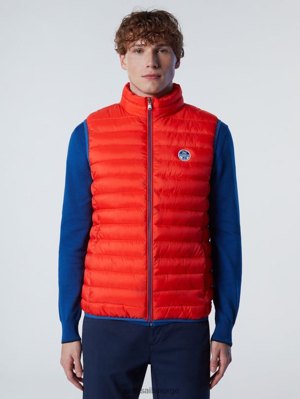 crozet vest North Sails menn lys oransje klær H4N2FN43