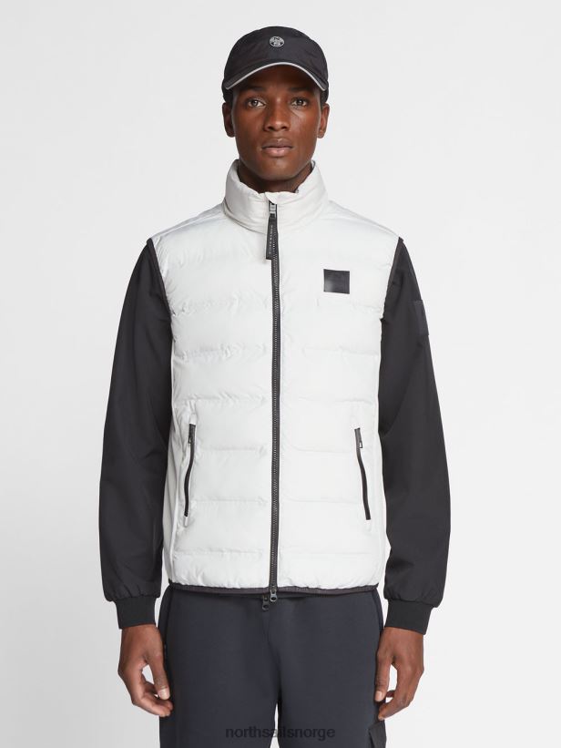 maiao vest North Sails menn grå fiolett klær H4N2FN1195