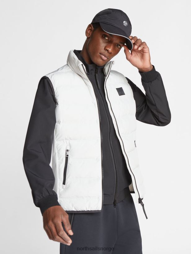 maiao vest North Sails menn grå fiolett klær H4N2FN1195