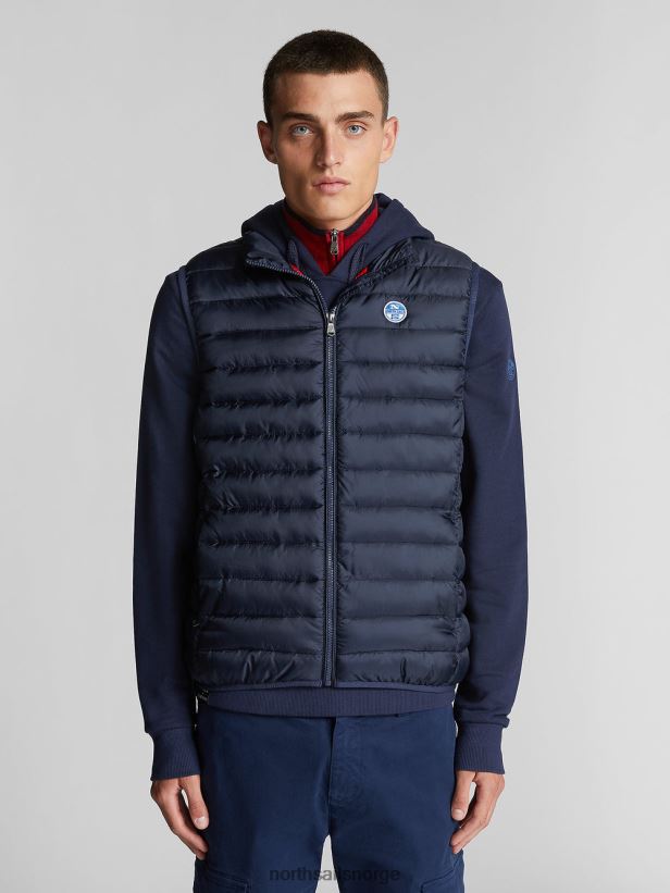 skye vest North Sails menn marineblå klær H4N2FN1338