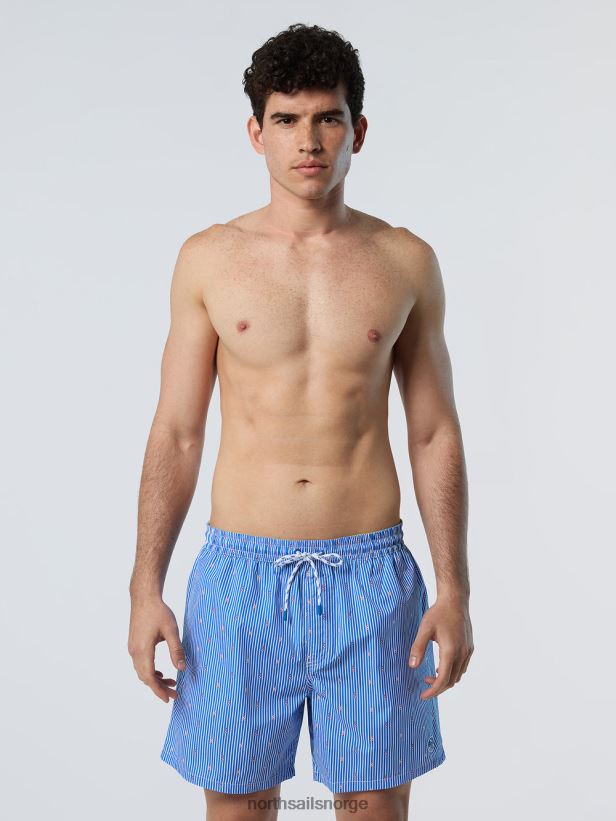 badeshorts med all-over print North Sails menn kombinasjon 10 strandtøy H4N2FN382