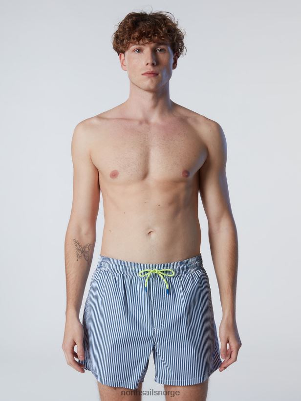 badeshorts med all-over print North Sails menn kombinasjon 62 strandtøy H4N2FN423
