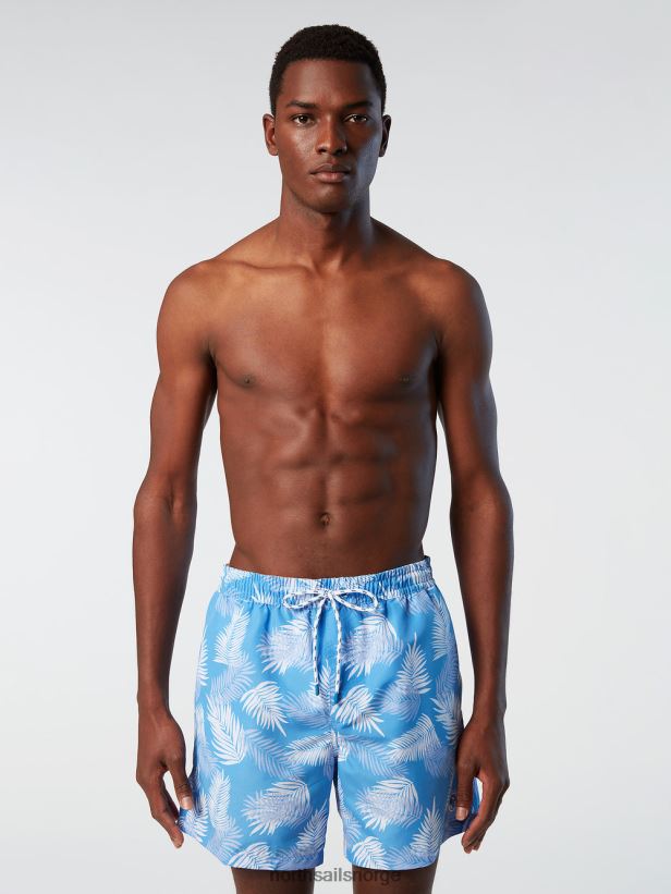 badeshorts med ferskenskinn-finish North Sails menn kombinasjon 71 strandtøy H4N2FN376