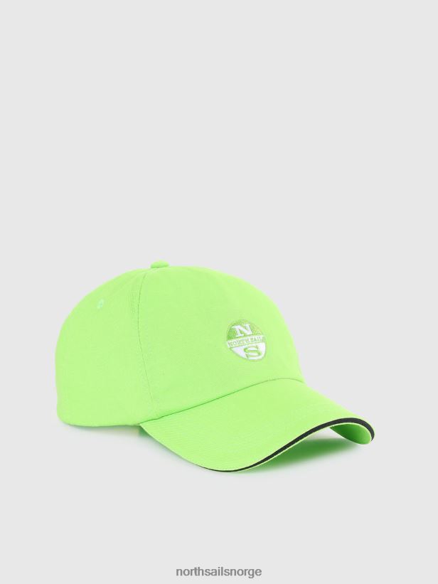 baseballcaps med tonal logo North Sails menn lime tilbehør H4N2FN455
