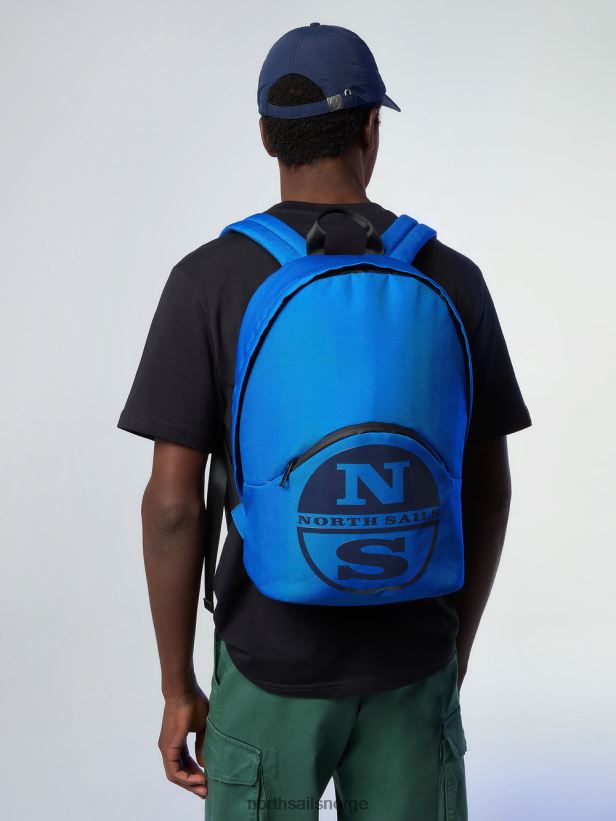 resirkulert nylon ryggsekk North Sails menn havblått tilbehør H4N2FN467